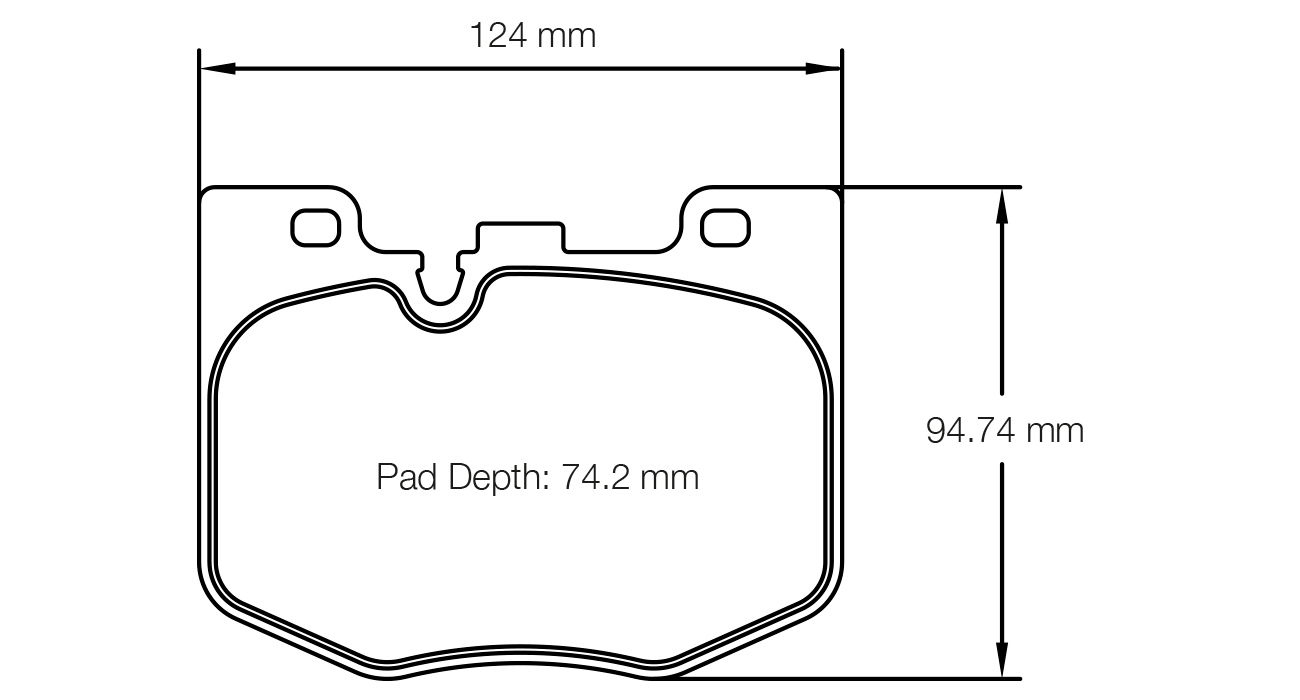 Pagid Racing Brake Pads - 8275