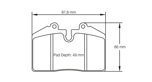 Pagid Racing Brake Pads - 1203