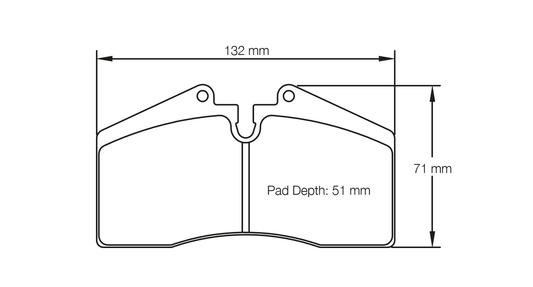 Pagid Racing Brake Pads - 1204