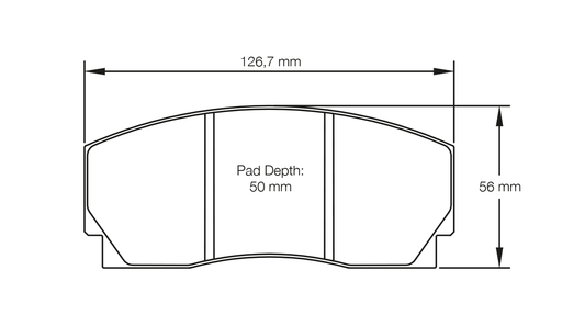 Pagid Racing Brake Pads - 1269