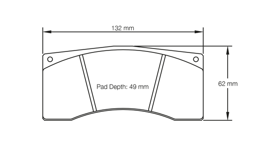 Pagid Racing Brake Pads - 1595