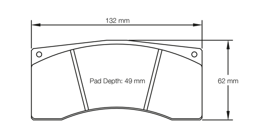 Pagid Racing Brake Pads - 1674