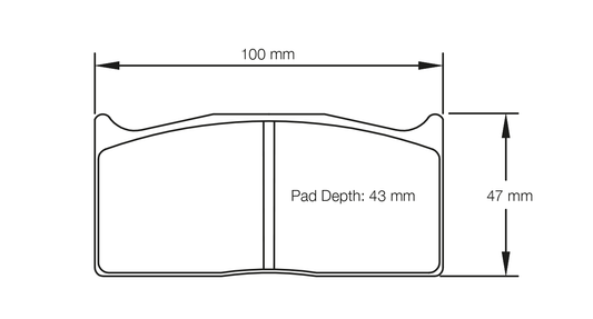 Pagid Racing Brake Pads - 1705