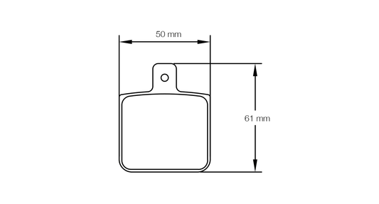 Pagid Racing Brake Pads - 1809