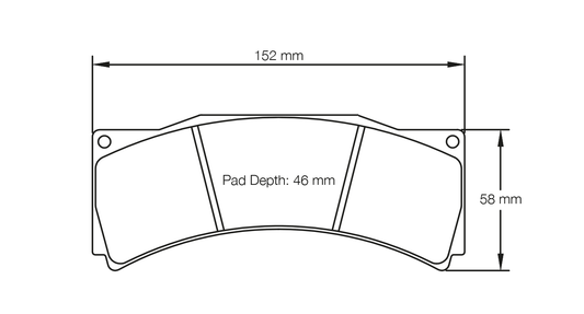 Pagid Racing Brake Pads - 1813