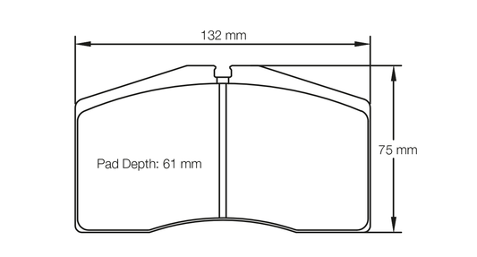 Pagid Racing Brake Pads - 1908