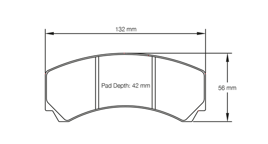 Pagid Racing Brake Pads - 2126