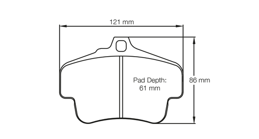 Pagid Racing Brake Pads - 2405