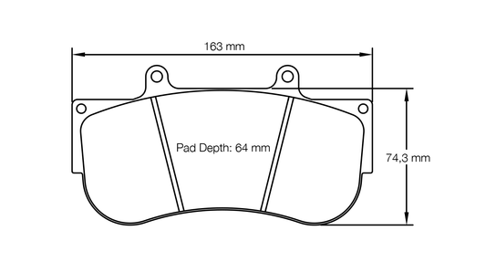 Pagid Racing Brake Pads - 2564