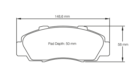 Pagid Racing Brake Pads - 2623