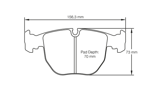 Pagid Racing Brake Pads - 2683