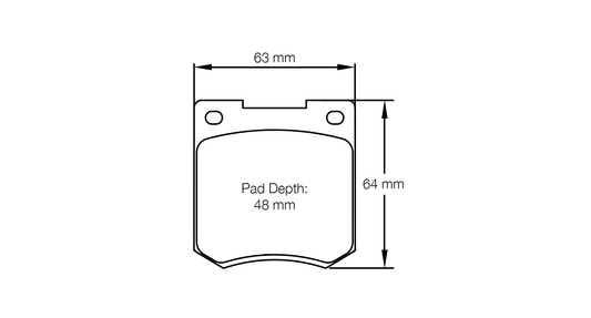 Pagid Racing Brake Pads - 3190