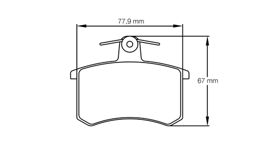Pagid Racing Brake Pads - 3242