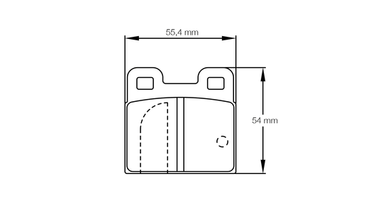 Pagid Racing Brake Pads - 4122