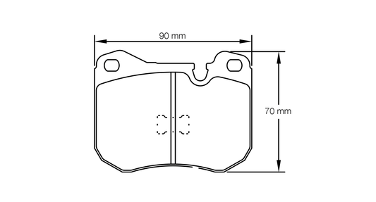 Pagid Racing Brake Pads - 4703