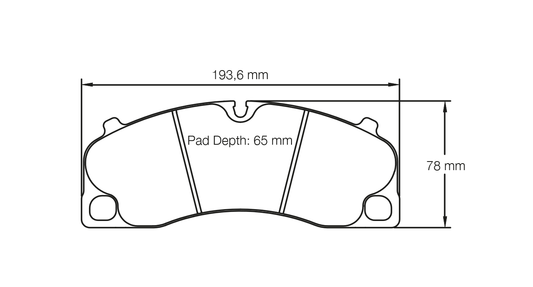 Pagid Racing Brake Pads - 4908