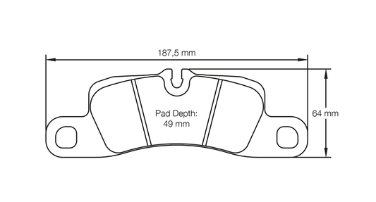 Pagid Racing Brake Pads - 4918
