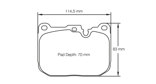 Pagid Racing Brake Pads - 4931