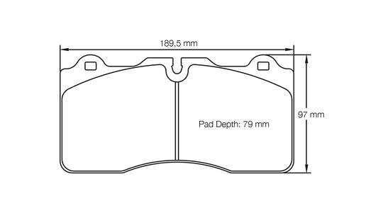 Pagid Racing Brake Pads - 4945