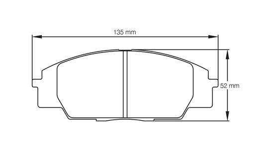 Pagid Racing Brake Pads - 8010