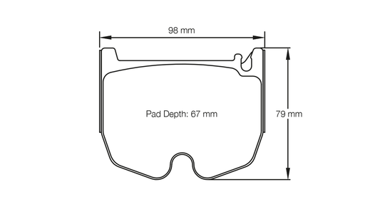 Pagid Racing Brake Pads - 8027