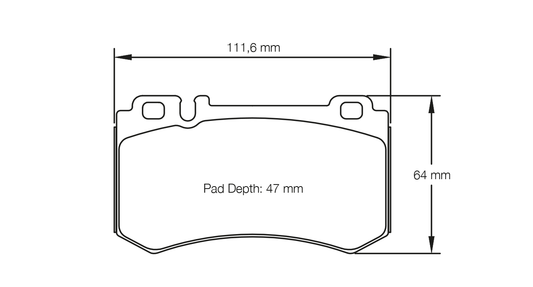 Pagid Racing Brake Pads - 8031