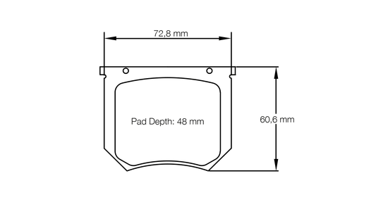 Pagid Racing Brake Pads - 8030
