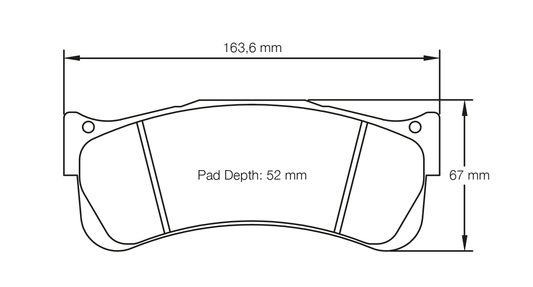 Pagid Racing Brake Pads - 8038