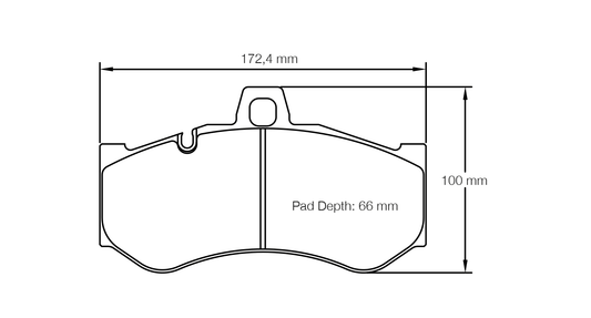 Pagid Racing Brake Pads - 8043