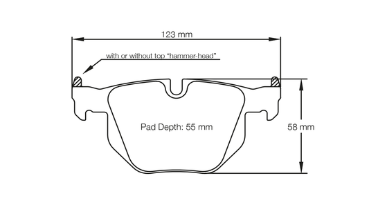Pagid Racing Brake Pads - 8051