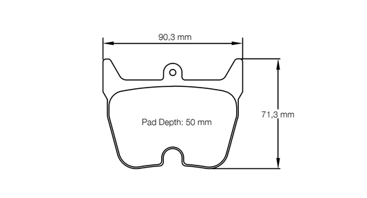 Pagid Racing Brake Pads - 8058