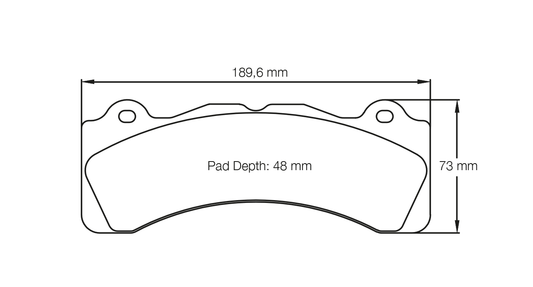 Pagid Racing Brake Pads - 8061
