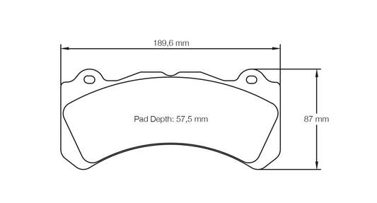 Pagid Racing Brake Pads - 8062