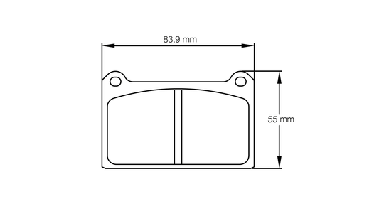 Pagid Racing Brake Pads - 8068