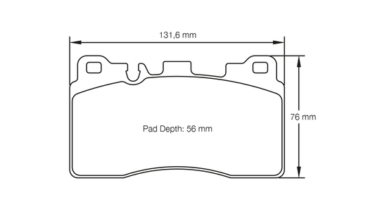 Pagid Racing Brake Pads - 8089