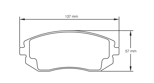 Pagid Racing Brake Pads - 8174
