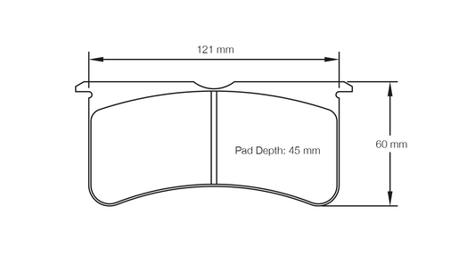 Pagid Racing Brake Pads - 8195