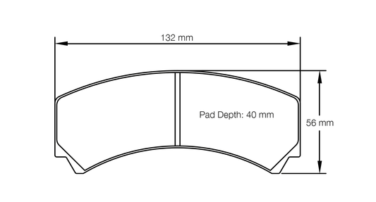 Pagid Racing Brake Pads - 8237