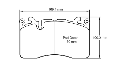 Pagid Racing Brake Pads - 8269