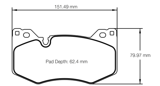 Pagid Racing Brake Pads - 8278