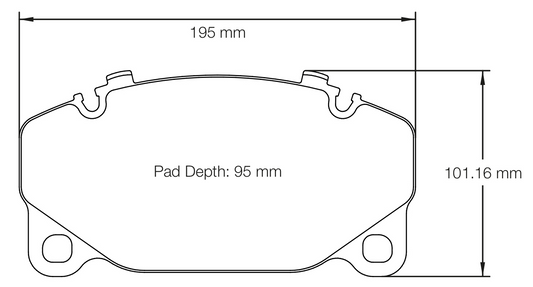 Pagid Racing Brake Pads - 8286