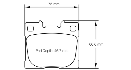 Pagid Racing Brake Pads - 8300