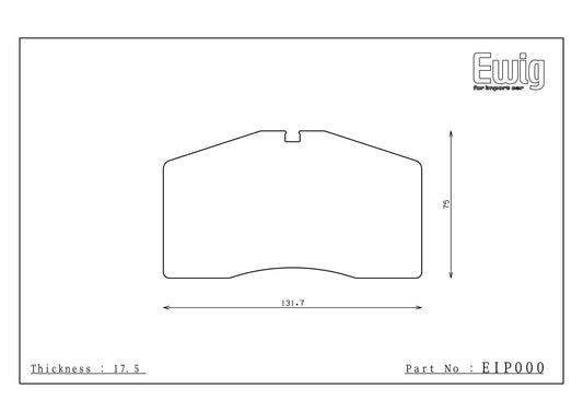 Endless Racing & Street Brake Pads - EIP000