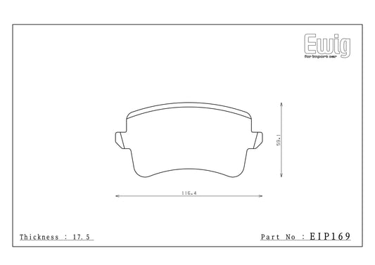 Endless Racing  Brake Pads  - EIP169