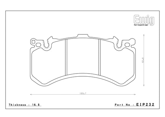 Endless Racing  Brake Pads  - EIP232