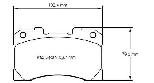 Endless Front & Rear Brake Pad Kit- Fits GR Corolla & GR Yaris - EP558/EP559